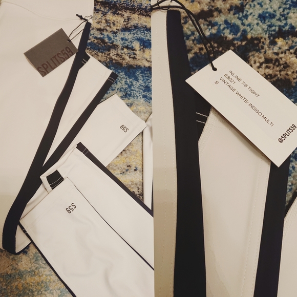 Splits59 Inline 7/8 Tight Legging Vintage White - Picture 6 of 6